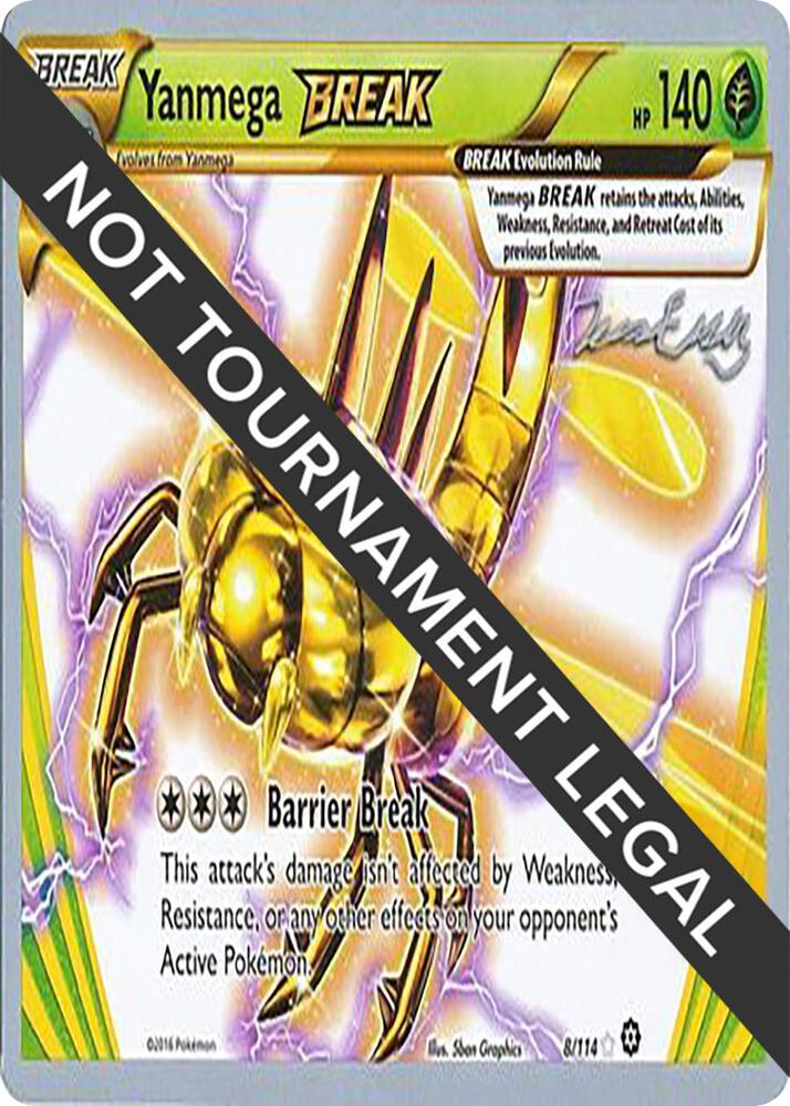 Yanmega BREAK 2016 Jesper Eriksen 8/114 (World Championship Decks)  | Good Games Adelaide SA