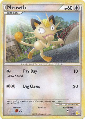 Meowth (4/30) [HeartGold & SoulSilver: Trainer Kit - Raichu] | Good Games Adelaide SA