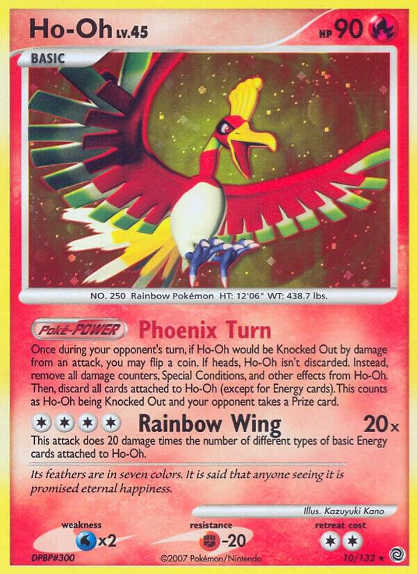 Ho Oh 10/132 (Secret Wonders)  - Holofoil | Good Games Adelaide SA