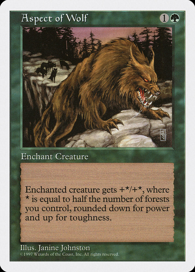 Aspect of Wolf  (Fifth Edition)  | Good Games Adelaide SA