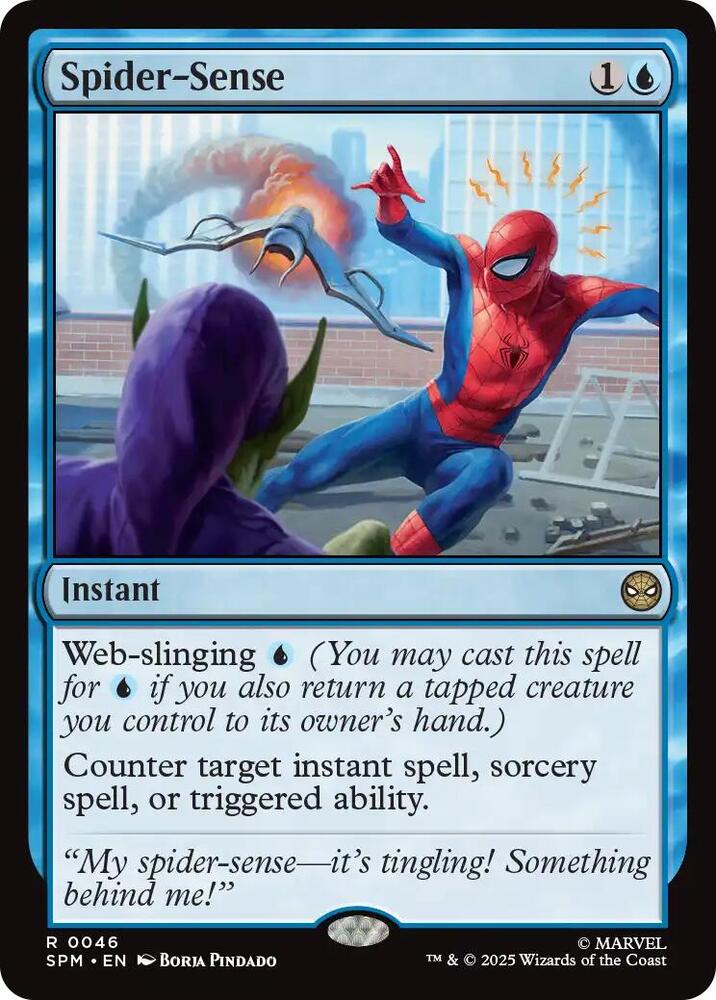 Spider-Sense 46 (Marvel's Spider-Man)  - Foil | Good Games Adelaide SA