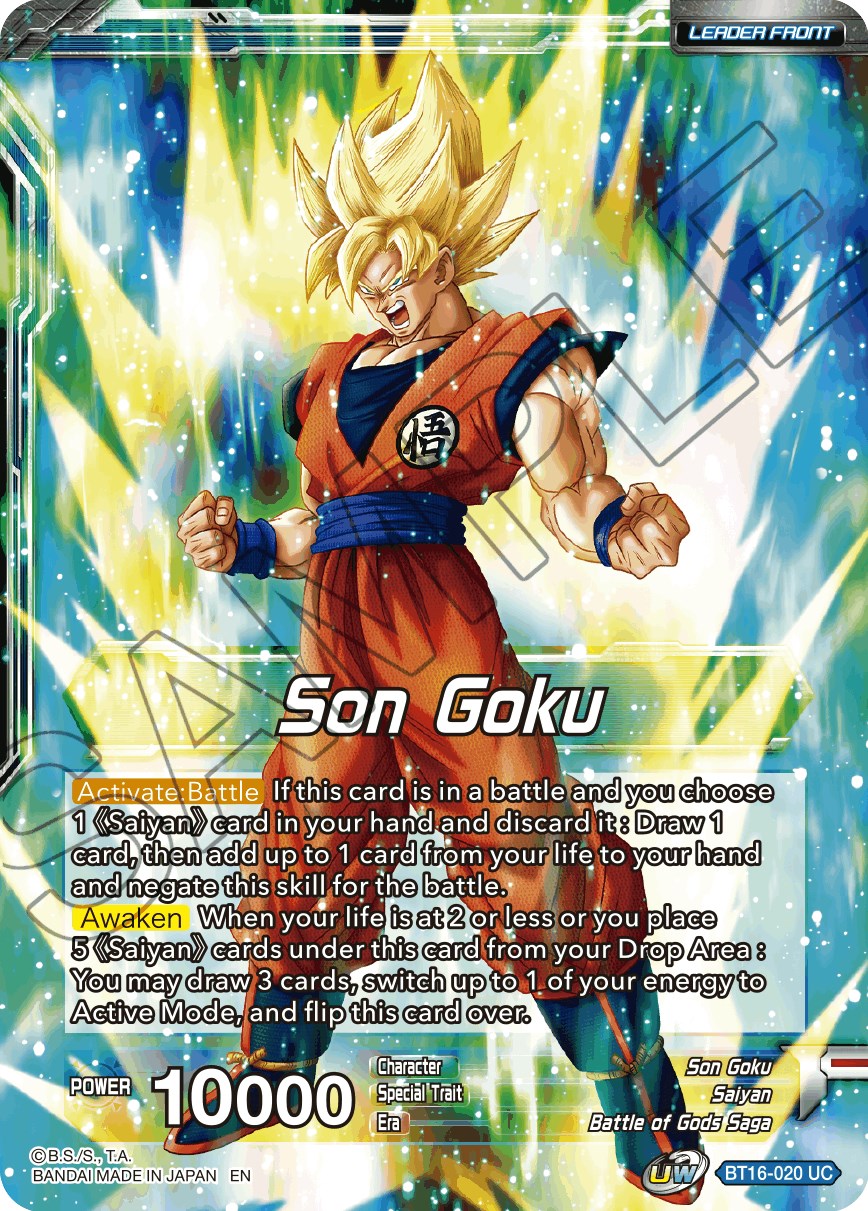 Son Goku // SSG Son Goku, Crimson Warrior (BT16-020) [Realm of the Gods Prerelease Promos] | Good Games Adelaide SA
