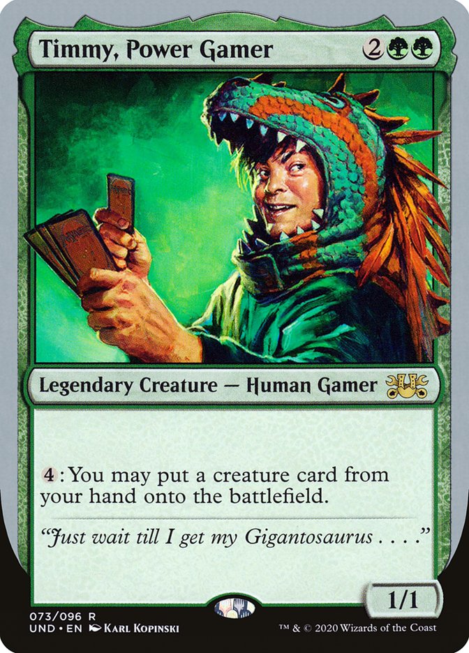 Timmy, Power Gamer 73 (Unsanctioned)  | Good Games Adelaide SA