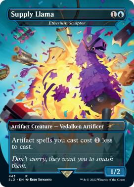 Supply Llama Etherium Sculptor 443 (Secret Lair Drop Series)  | Good Games Adelaide SA