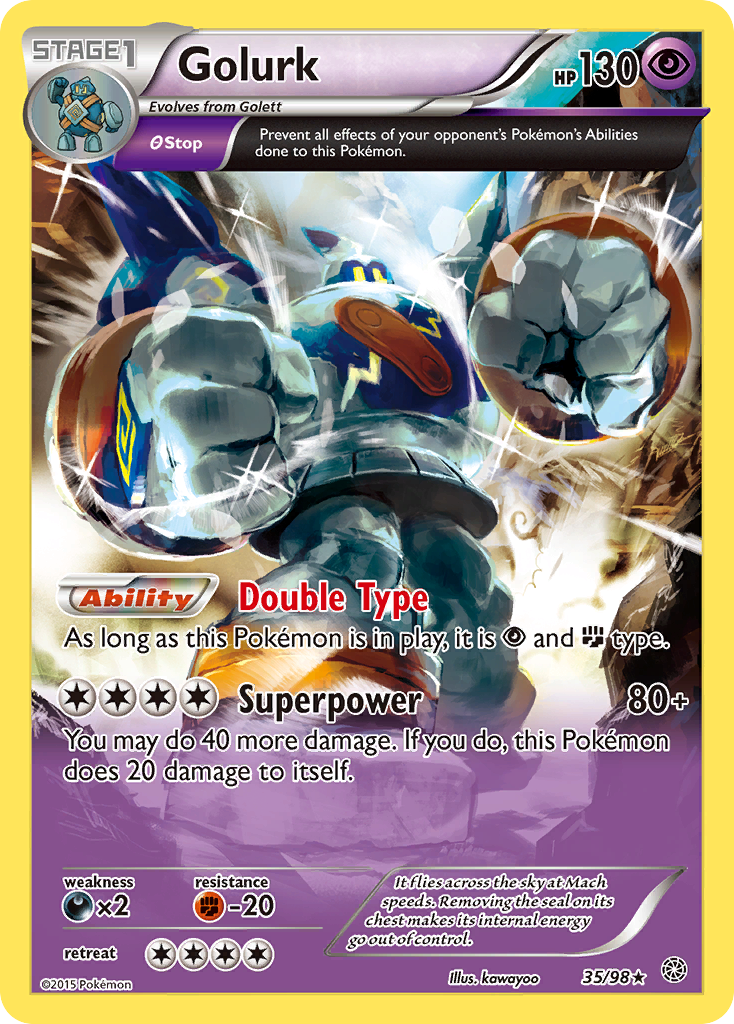 Golurk (35/98) [XY: Ancient Origins] | Good Games Adelaide SA