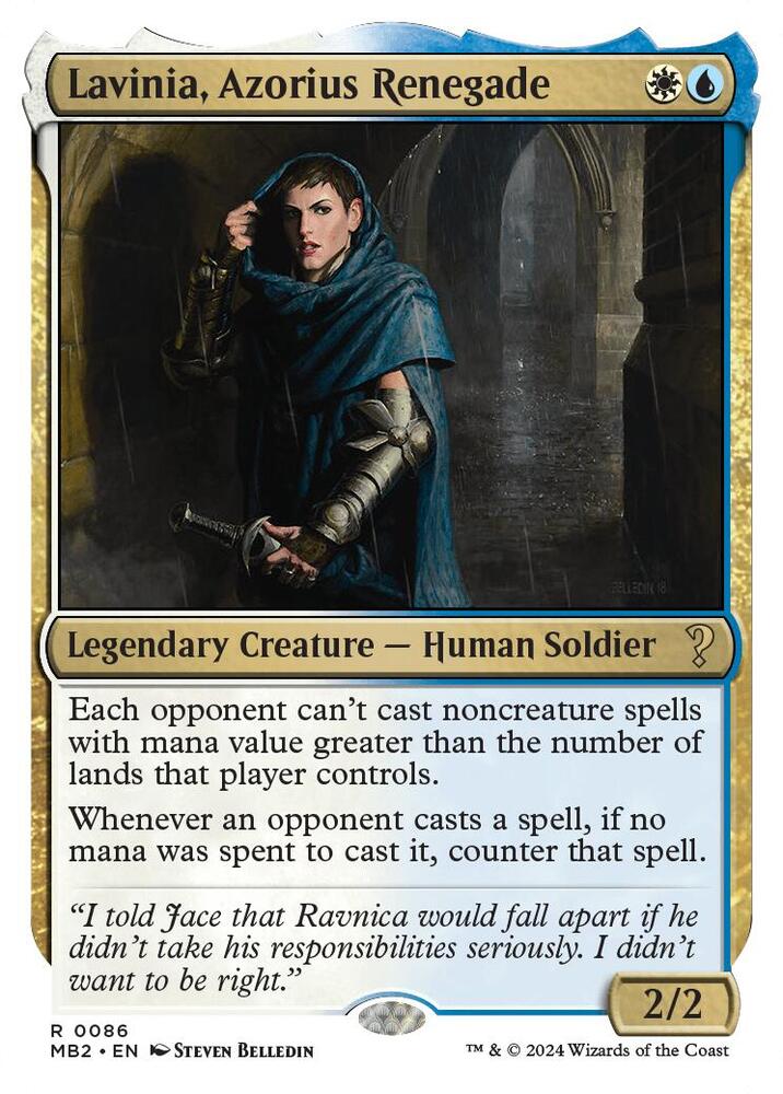 Lavinia, Azorius Renegade 86 (Mystery Booster 2)  | Good Games Adelaide SA