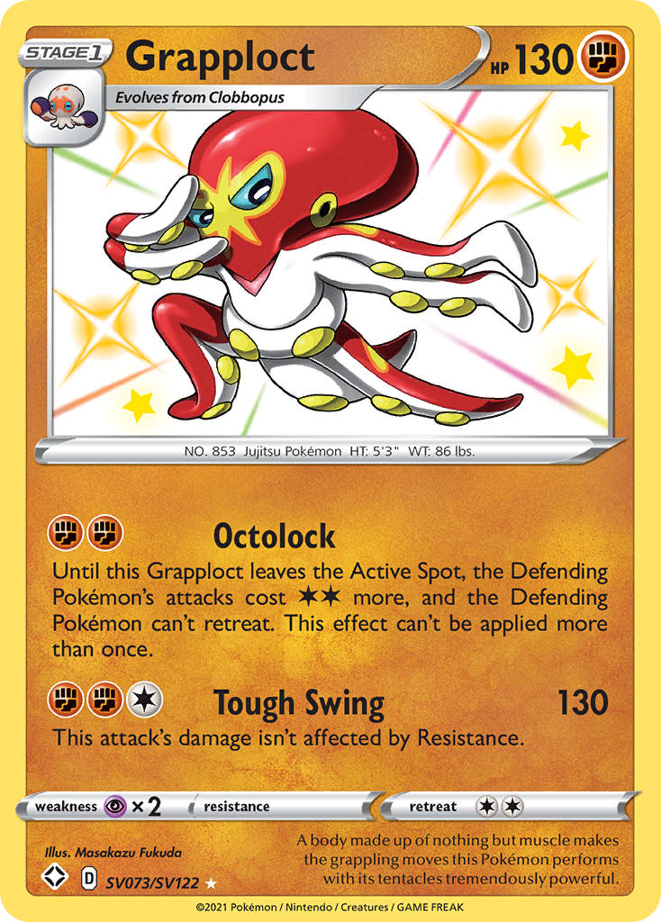Grapploct (SV073/SV122) [Sword & Shield: Shining Fates] | Good Games Adelaide SA