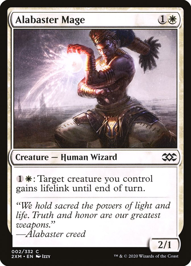 Alabaster Mage [Double Masters] | Good Games Adelaide SA
