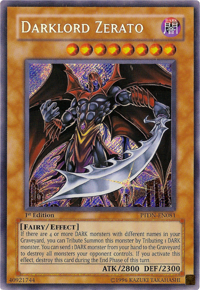 Darklord Zerato [PTDN-EN081] Secret Rare | Good Games Adelaide SA