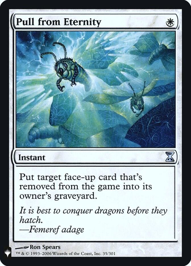 Pull from Eternity 35 (The List Reprints)  - Foil | Good Games Adelaide SA