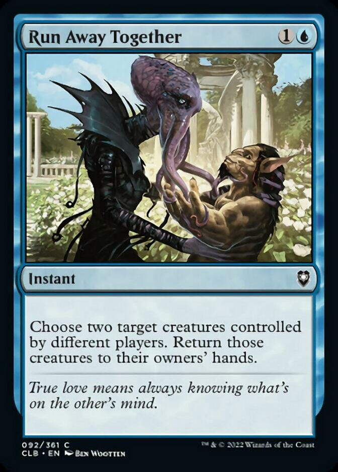 Run Away Together [Commander Legends: Battle for Baldur's Gate] | Good Games Adelaide SA