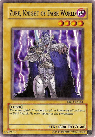 Zure, Knight of Dark World [DR04-EN061] Common | Good Games Adelaide SA