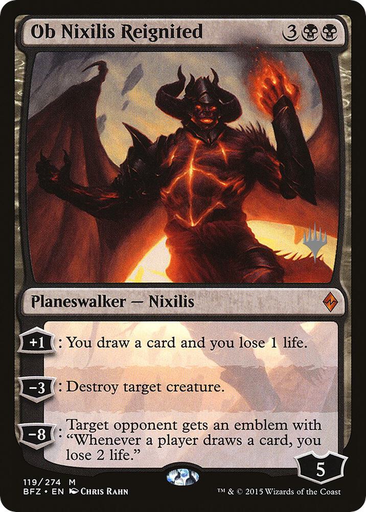 Ob Nixilis Reignited 119 (Promo Pack: Core Set 2021)  - Foil | Good Games Adelaide SA