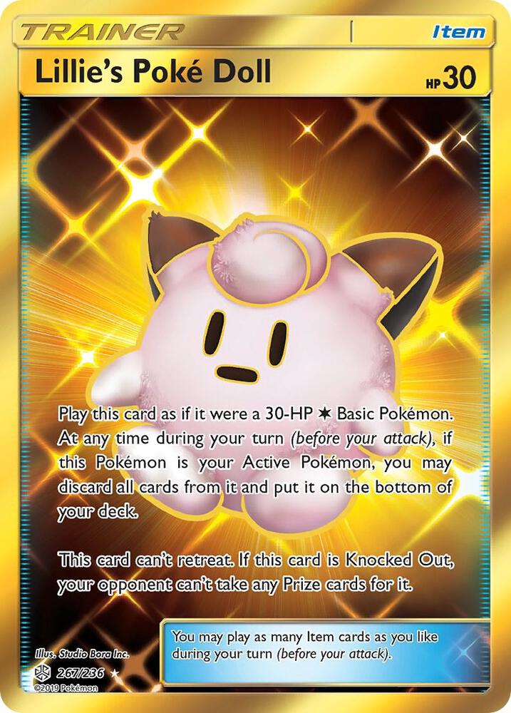 Lillie's Poke Doll Secret 267/236 (SM - Cosmic Eclipse)  - Holofoil | Good Games Adelaide SA