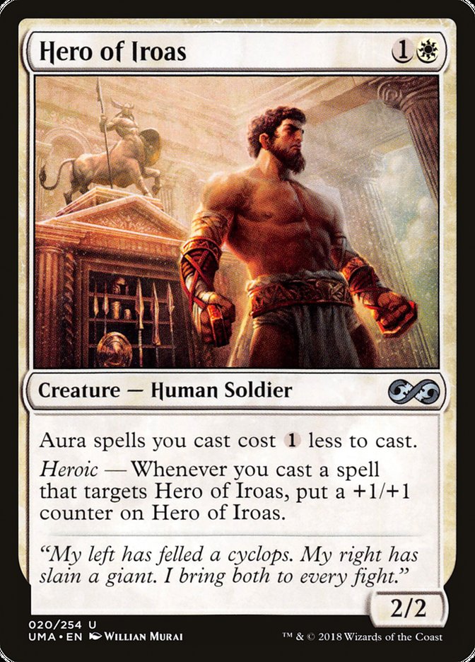 Hero of Iroas 20 (Ultimate Masters)  - Foil | Good Games Adelaide SA