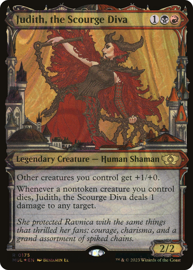 Judith, the Scourge Diva (Halo Foil) [Multiverse Legends] | Good Games Adelaide SA