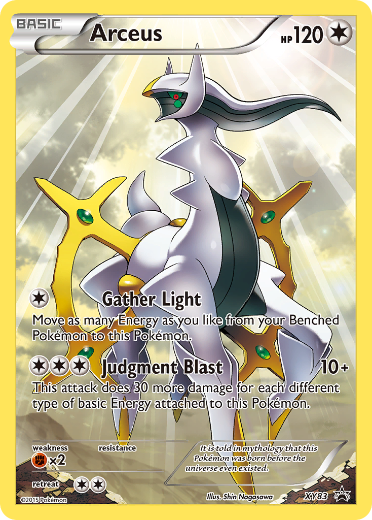 Arceus (XY83) [XY: Black Star Promos] | Good Games Adelaide SA