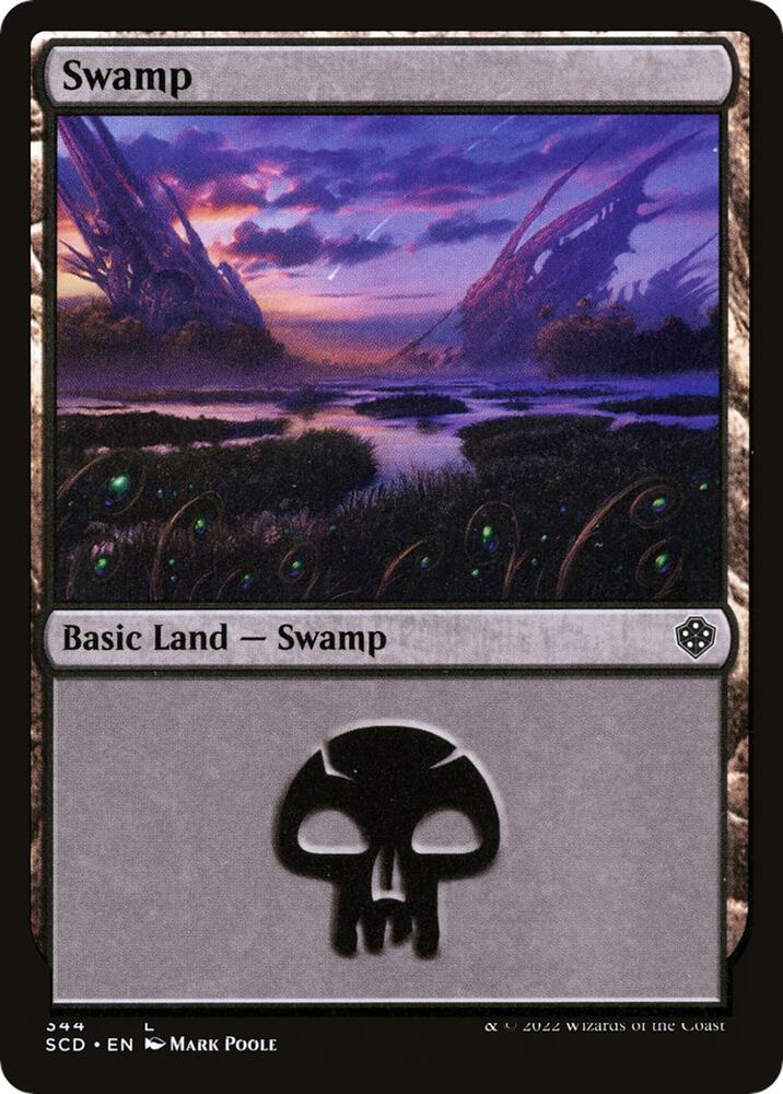 Swamp 344 344 (Starter Commander Decks)  | Good Games Adelaide SA