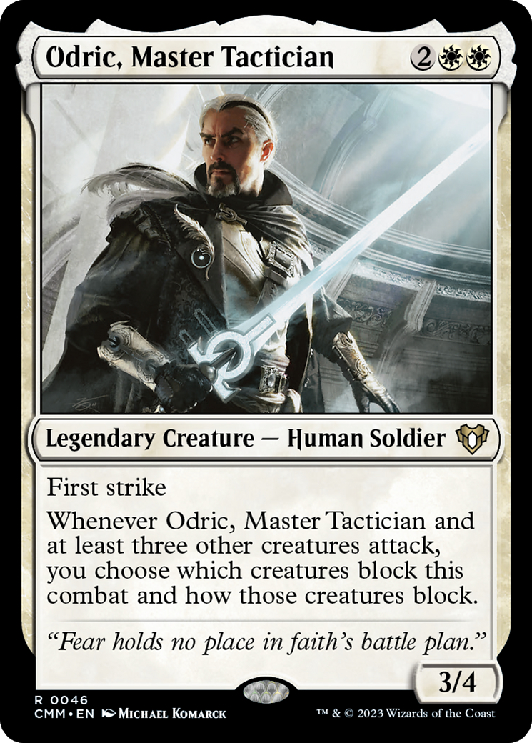 Odric, Master Tactician [Commander Masters] | Good Games Adelaide SA