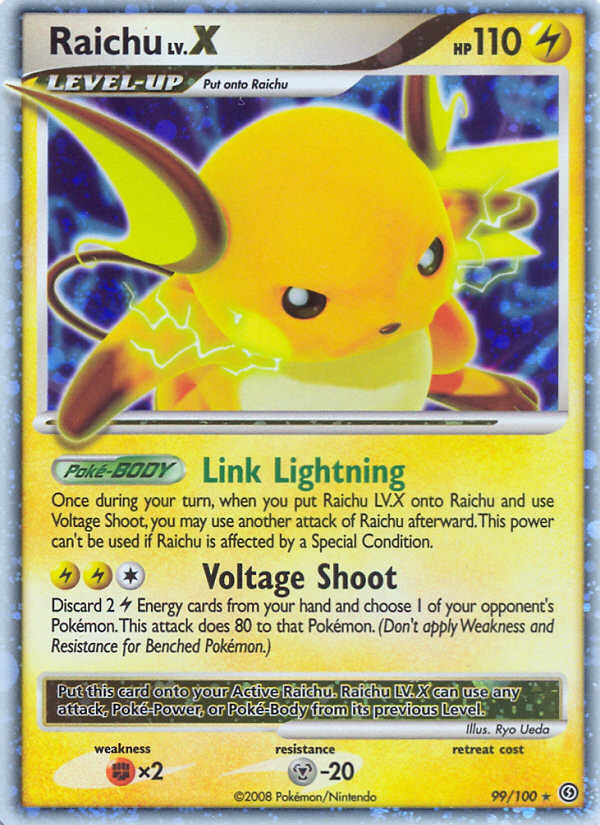 Raichu LV.X (99/100) [Diamond & Pearl: Stormfront] | Good Games Adelaide SA