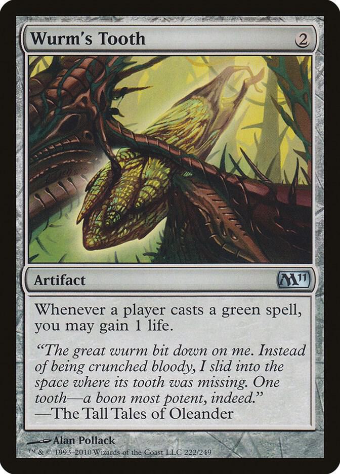 Wurm's Tooth 222 (Magic 2011 (M11))  | Good Games Adelaide SA