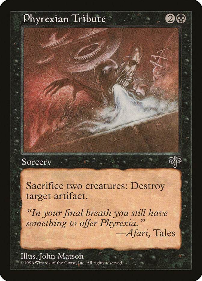 Phyrexian Tribute  (Mirage)  | Good Games Adelaide SA