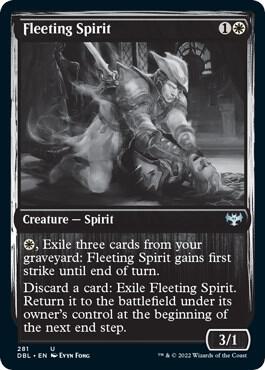 Fleeting Spirit 281 (Innistrad: Double Feature)  | Good Games Adelaide SA