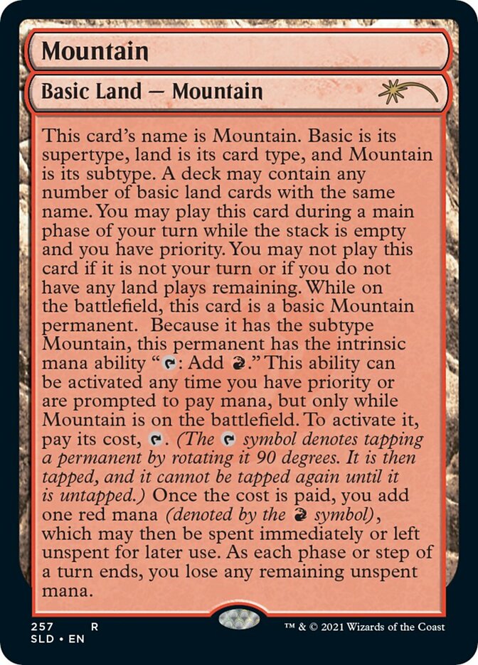 Mountain (257) [Secret Lair Drop Series] | Good Games Adelaide SA