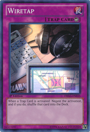 Wiretap [DRLG-EN035] Super Rare | Good Games Adelaide SA