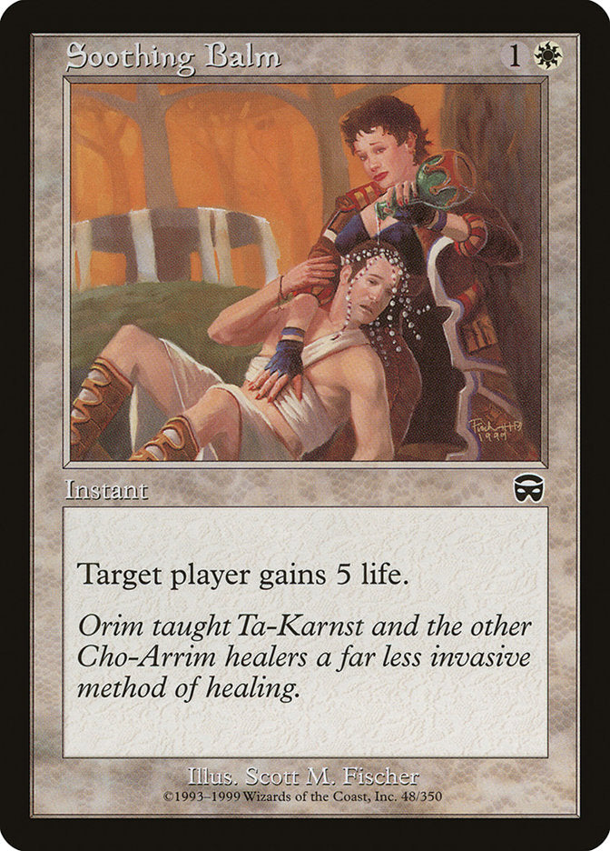 Soothing Balm 48 (Mercadian Masques)  - Foil | Good Games Adelaide SA