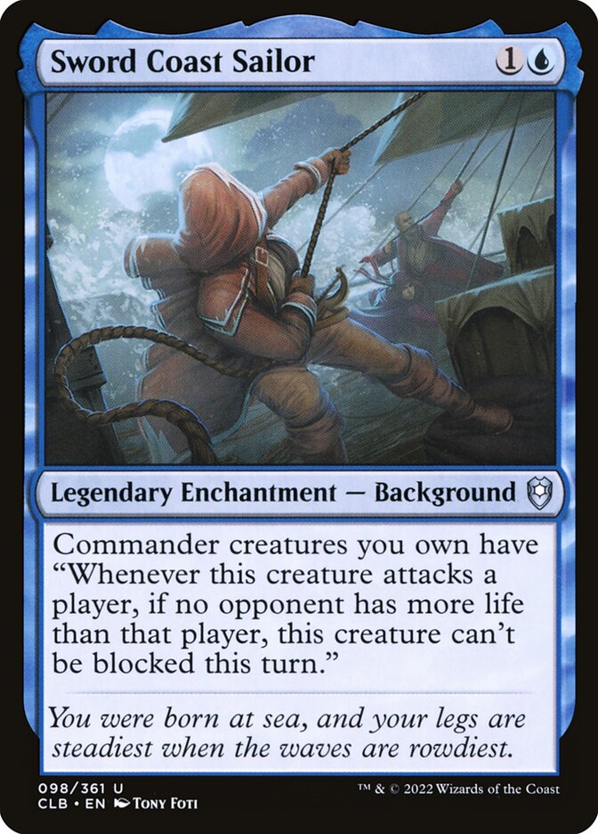 Sword Coast Sailor 98 (Commander Legends: Battle for Baldur's Gate)  | Good Games Adelaide SA