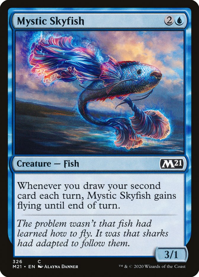 Mystic Skyfish 326 (Core Set 2021)  | Good Games Adelaide SA