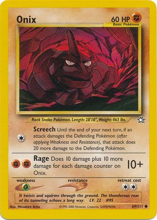 Onix (69/111) [Neo Genesis Unlimited] | Good Games Adelaide SA