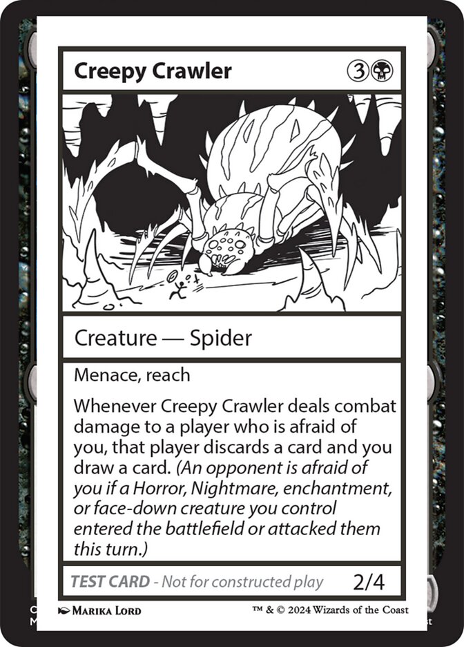 Creepy Crawler  (Mystery Booster 2 Playtest Cards)  | Good Games Adelaide SA