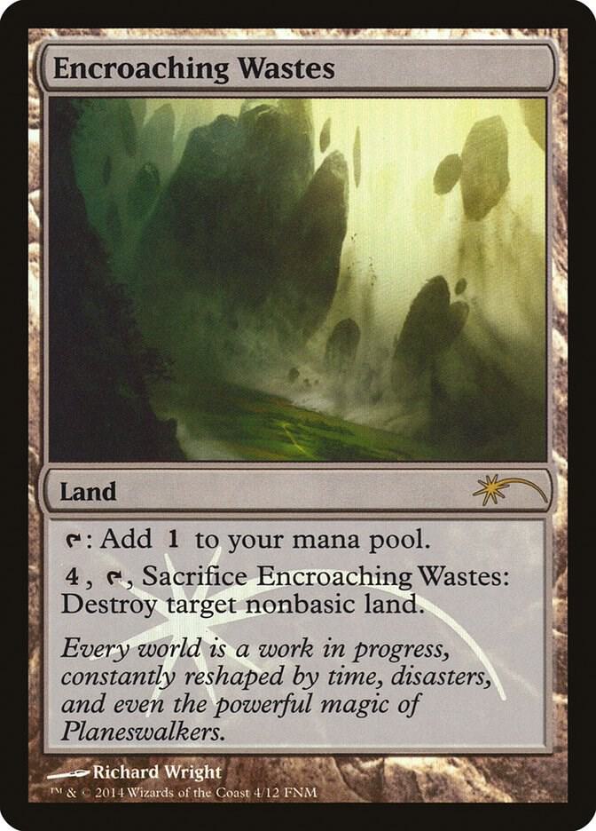 Encroaching Wastes 4 (FNM Promos)  - Foil | Good Games Adelaide SA