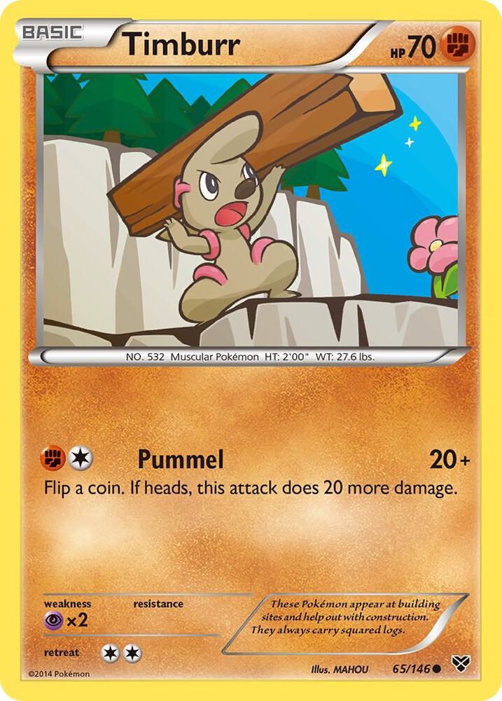 Timburr 65/146 (XY Base Set)  | Good Games Adelaide SA