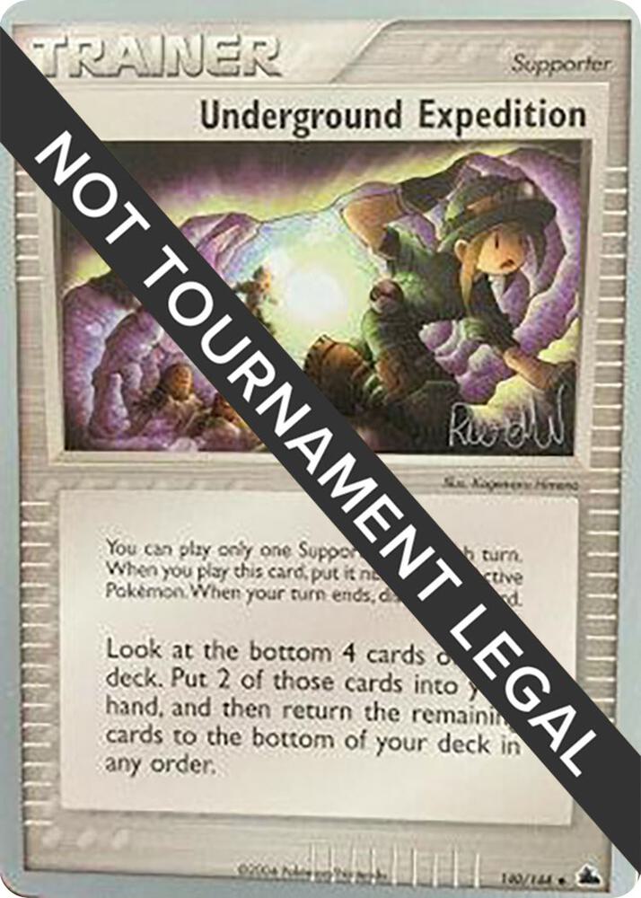 Underground Expedition 2004 Reed Weichler 140/144 (World Championship Decks)  | Good Games Adelaide SA