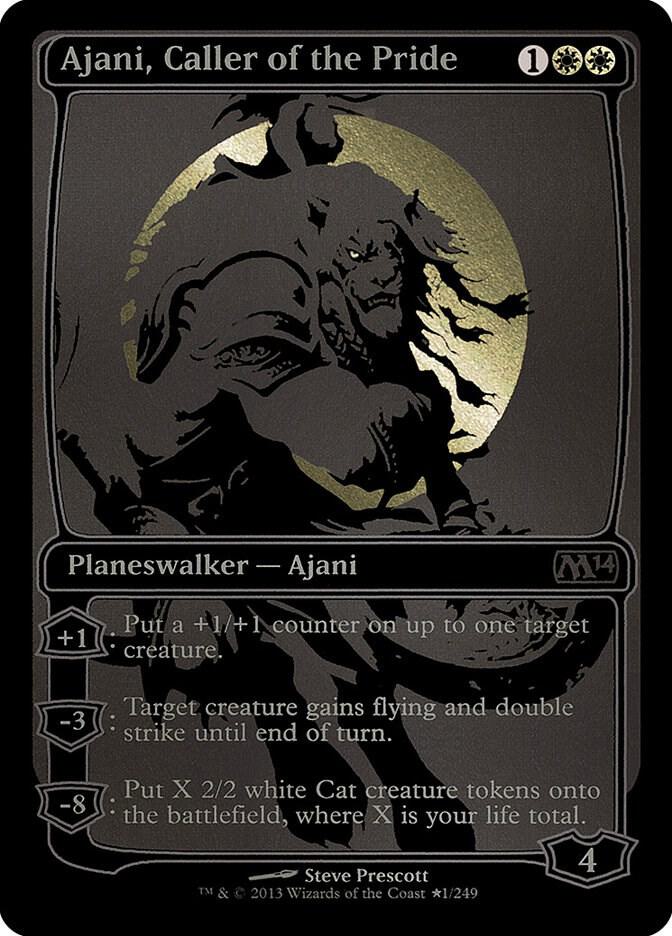 Ajani, Caller of the Pride 1 (Media Promos)  - Foil | Good Games Adelaide SA