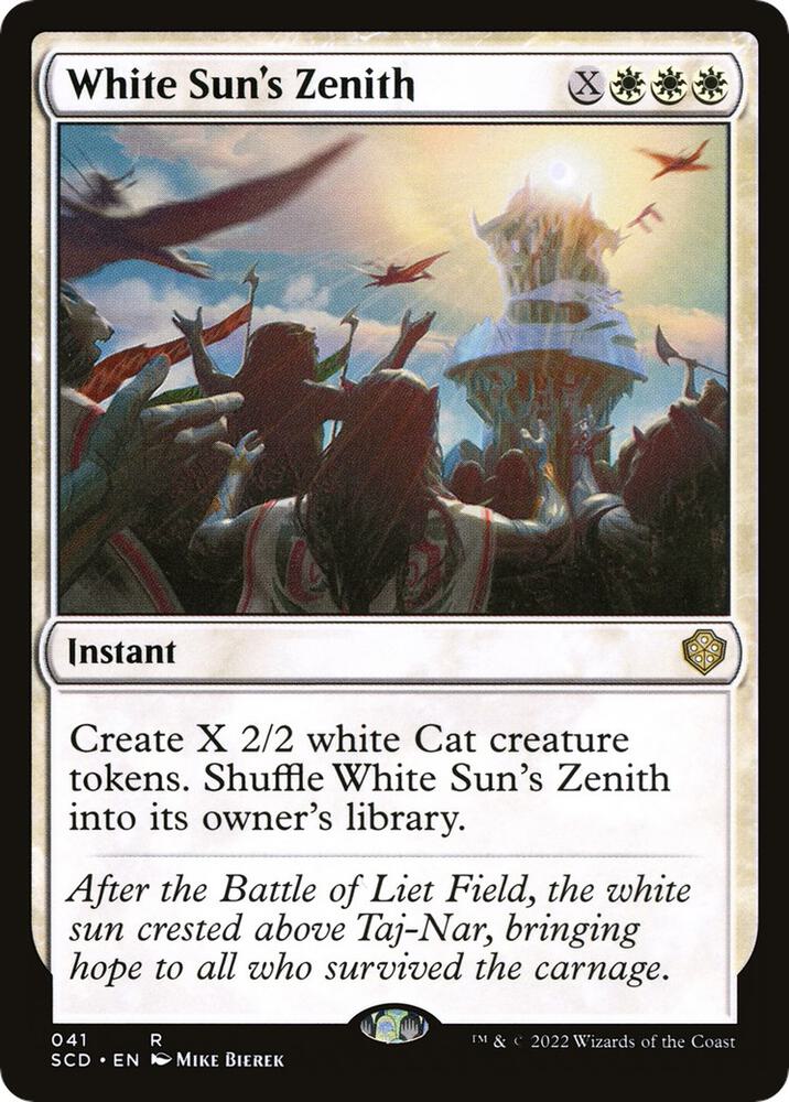 White Sun's Zenith 41 (Starter Commander Decks)  | Good Games Adelaide SA
