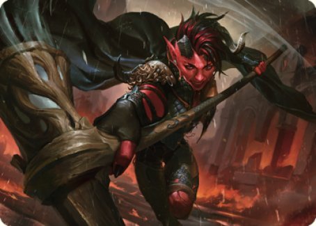 Karlach, Fury of Avernus Art Card (34) [Commander Legends: Battle for Baldur's Gate Art Series] | Good Games Adelaide SA