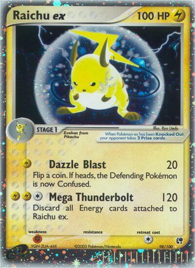 Raichu ex 98/100 (Sandstorm)  - Holofoil | Good Games Adelaide SA