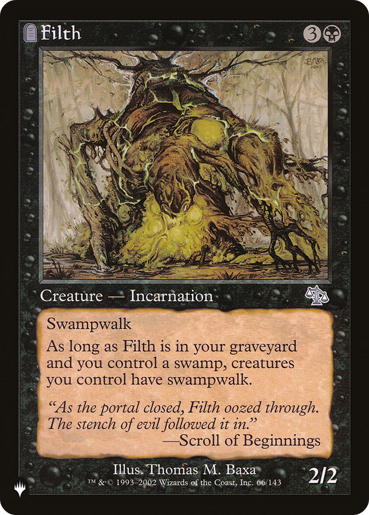 Filth [The List Reprints] | Good Games Adelaide SA