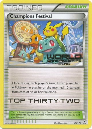 Champions Festival 2016 Top Thirty Two (XY176) [XY: Black Star Promos] | Good Games Adelaide SA