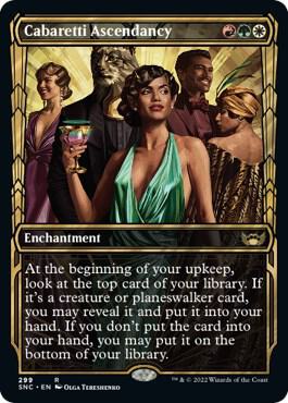 Cabaretti Ascendancy Showcase 299 (Streets of New Capenna)  - Foil | Good Games Adelaide SA