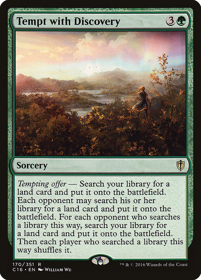 Tempt with Discovery [Commander 2016] | Good Games Adelaide SA