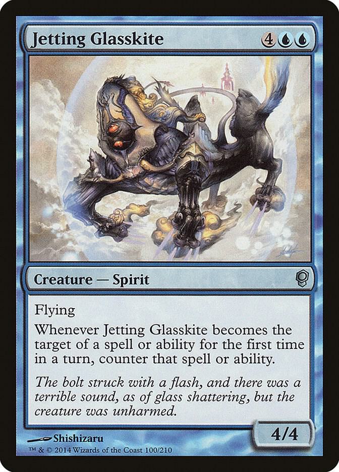 Jetting Glasskite 100/210 (Conspiracy)  - Foil | Good Games Adelaide SA