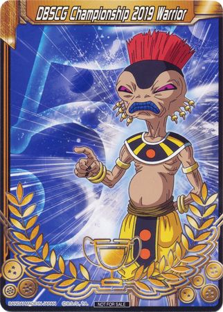 DBSCG Championship 2019 Warrior (Merit Card) - Universe 5 "Arak" (5) [Tournament Promotion Cards] | Good Games Adelaide SA