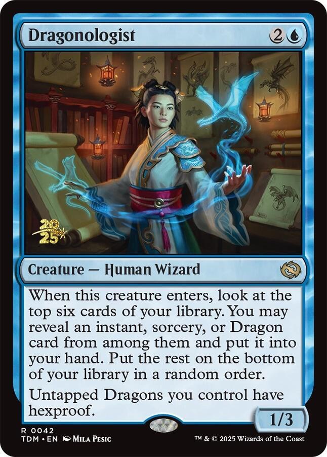 Dragonologist 42 (Prerelease Cards)  - Foil | Good Games Adelaide SA