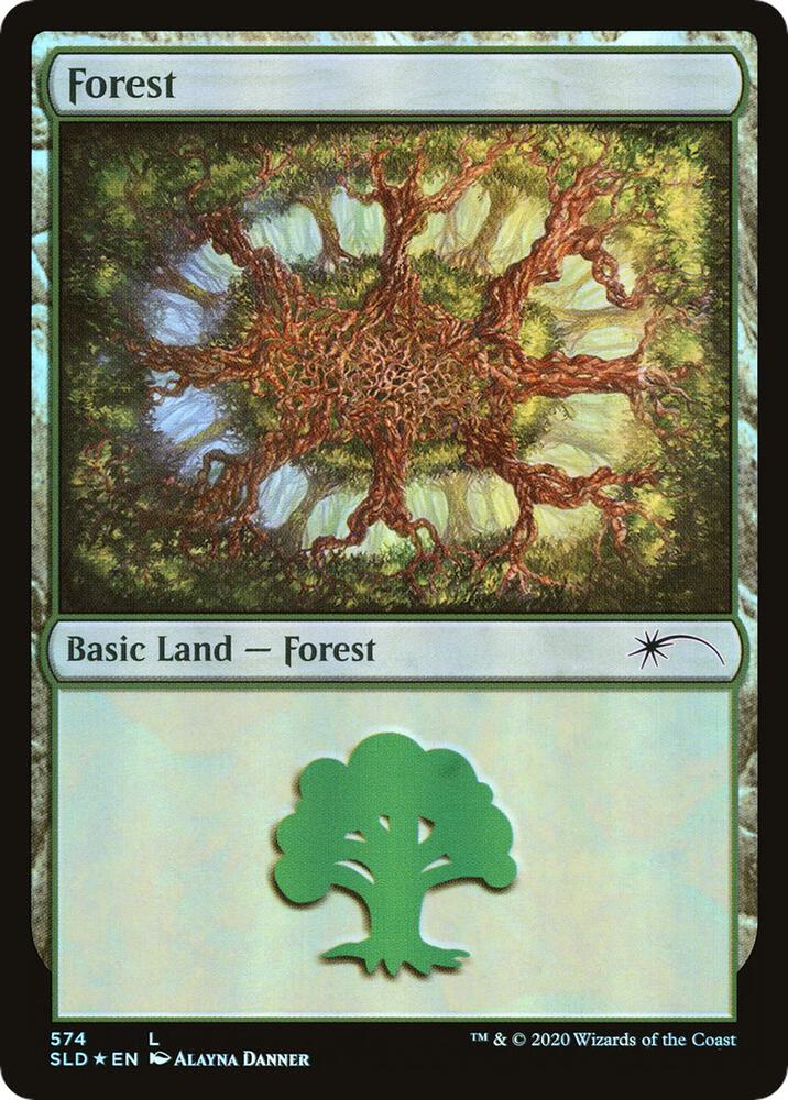 Forest 574 574 (Secret Lair Drop Series)  - Foil | Good Games Adelaide SA