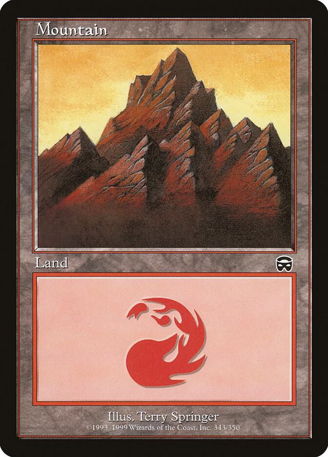 Mountain 343 343 (Mercadian Masques)  - Foil | Good Games Adelaide SA
